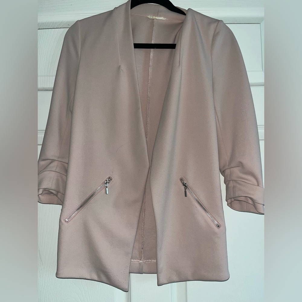 Women's Blush Pink Blazer